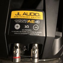 Jl Audio W7 For Parts Or Repair 