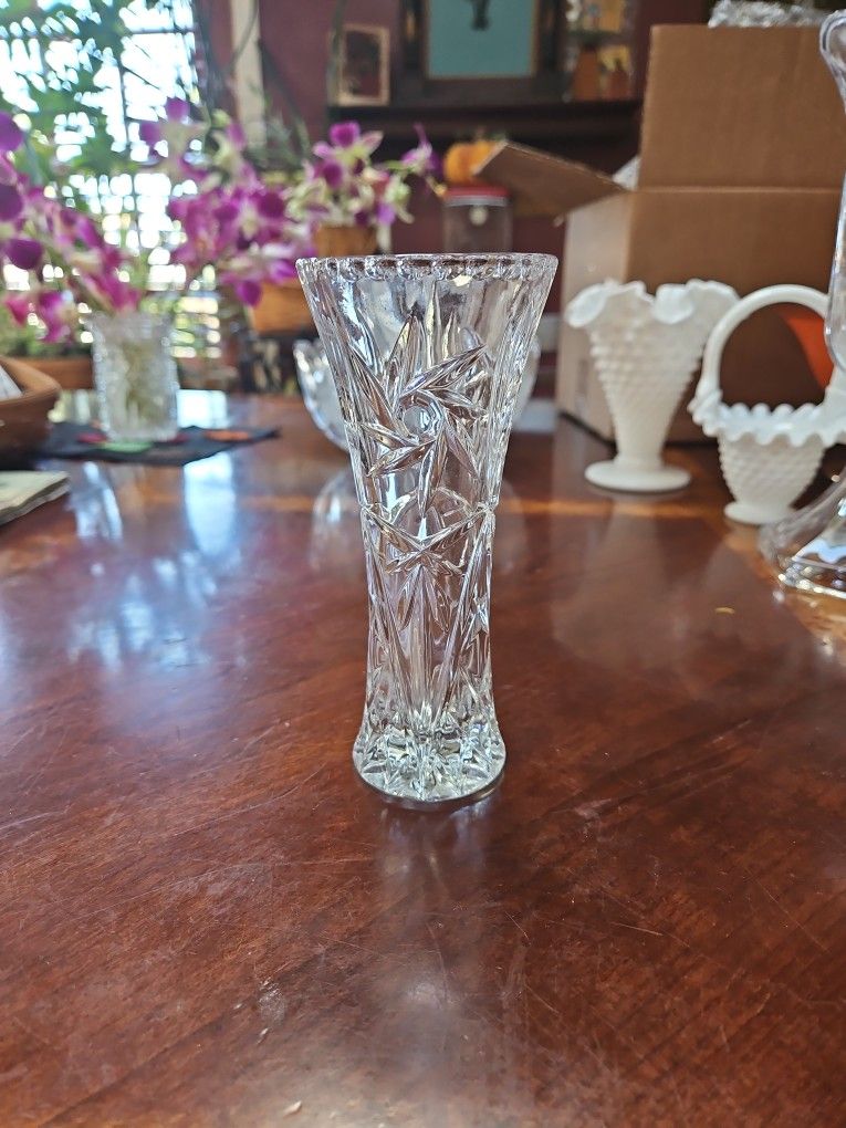 Crystal Bud Vase