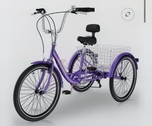 Mooncool  Adult Tricycle with Baskets