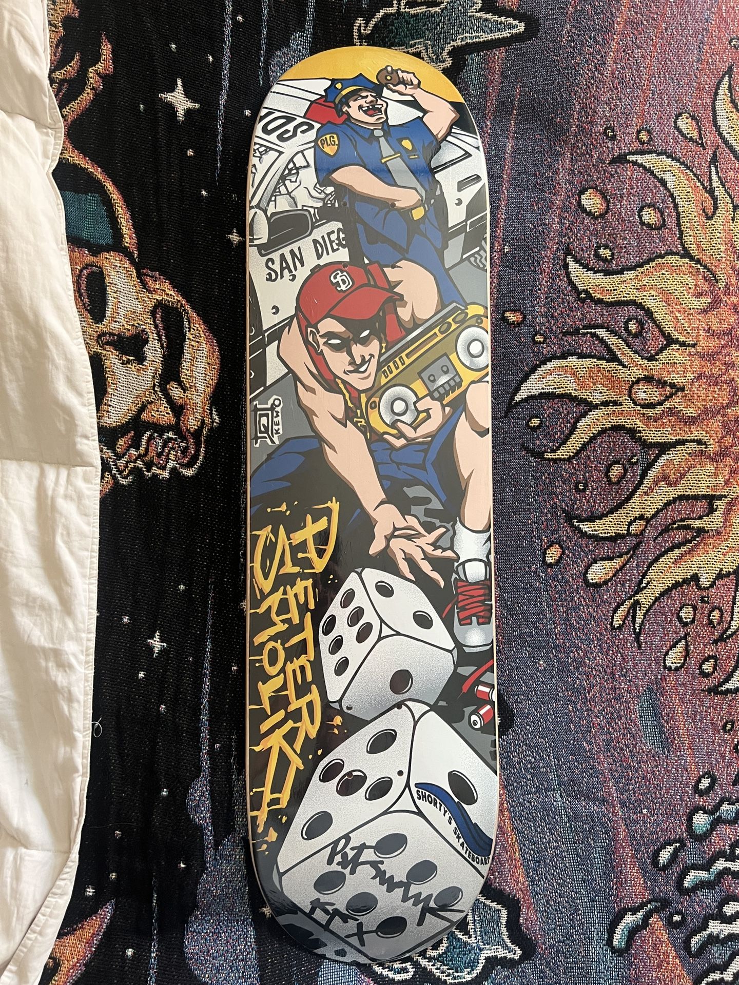 Shorty’s Skateboard’s Peter Smolik Signed Deck