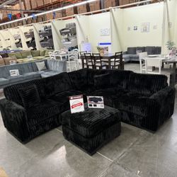 Black Sectional 