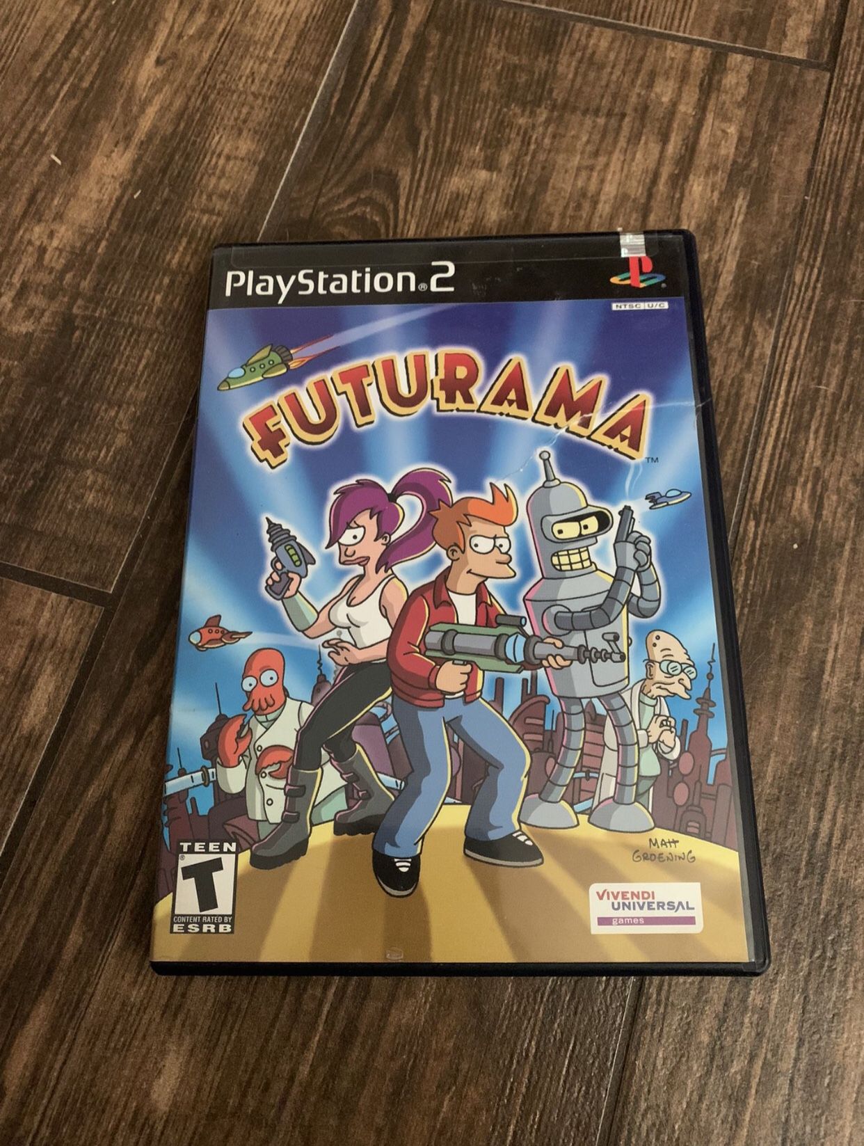 Futurama PS2 Game With Case -Perfect Condition 
