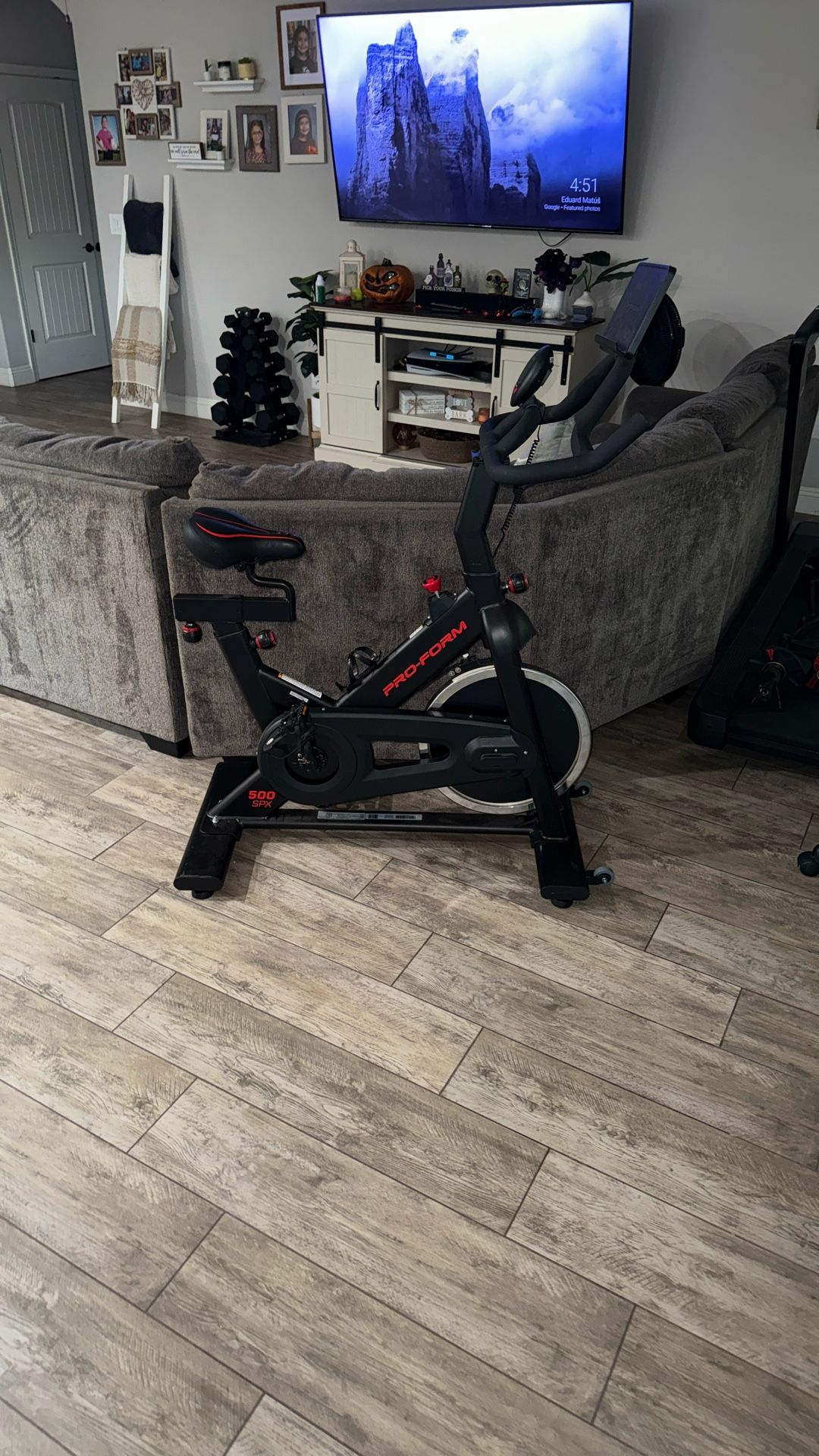 Pro Form 500 SPX Indoor Exercise Bicycle Great Condition