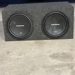 Rockford Fosgate Bass Subs 