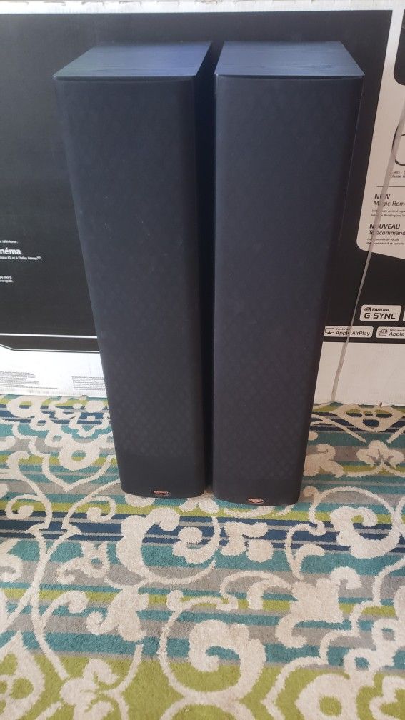 Klipsch SF2 Black Floorstanding Speakers $275 Pickup In Oakdale