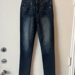 American Eagle Hi-Rise Skinny Jeans 2 Long