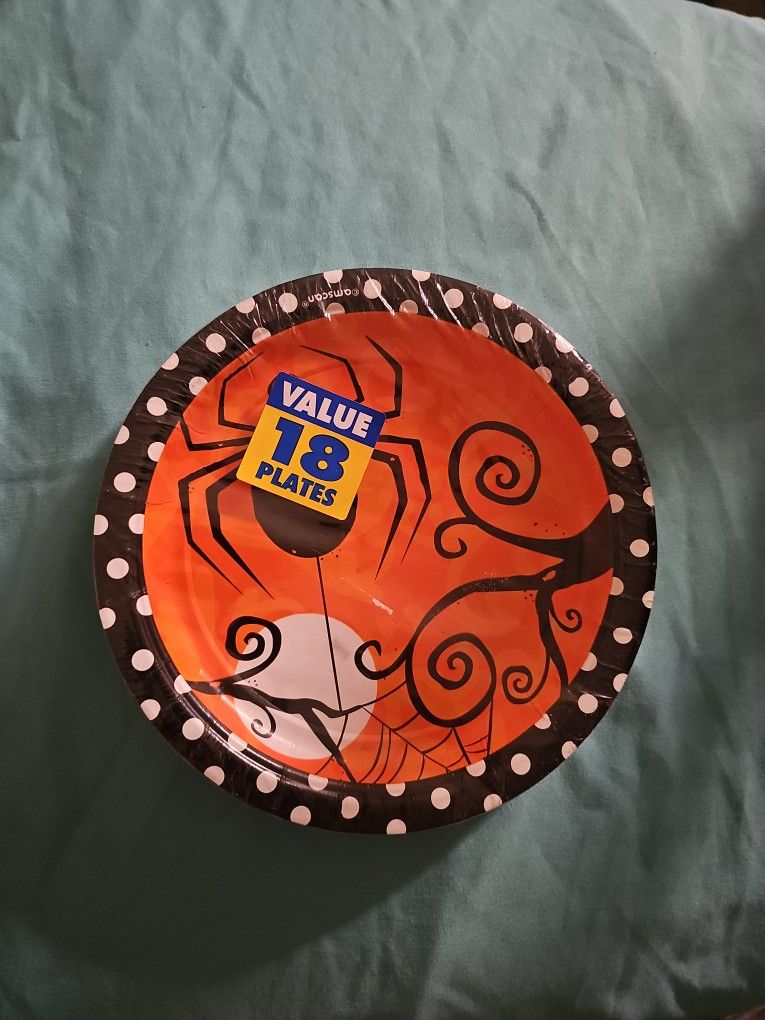Halloween Party Plates