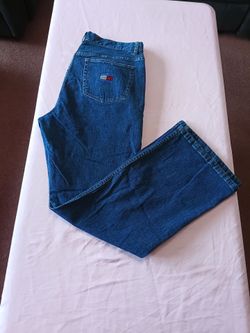 Vintage Tommy Hilfiger Boot Cut Jeans Size 14 Women's