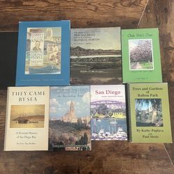 Lot Of San Diego history Books