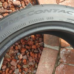 Tires 225/ 45/ 18 Continental Extreme