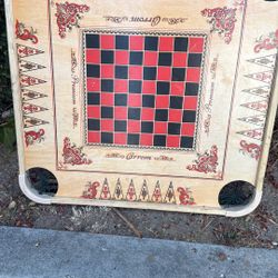 Carrom Game Board Vintage 