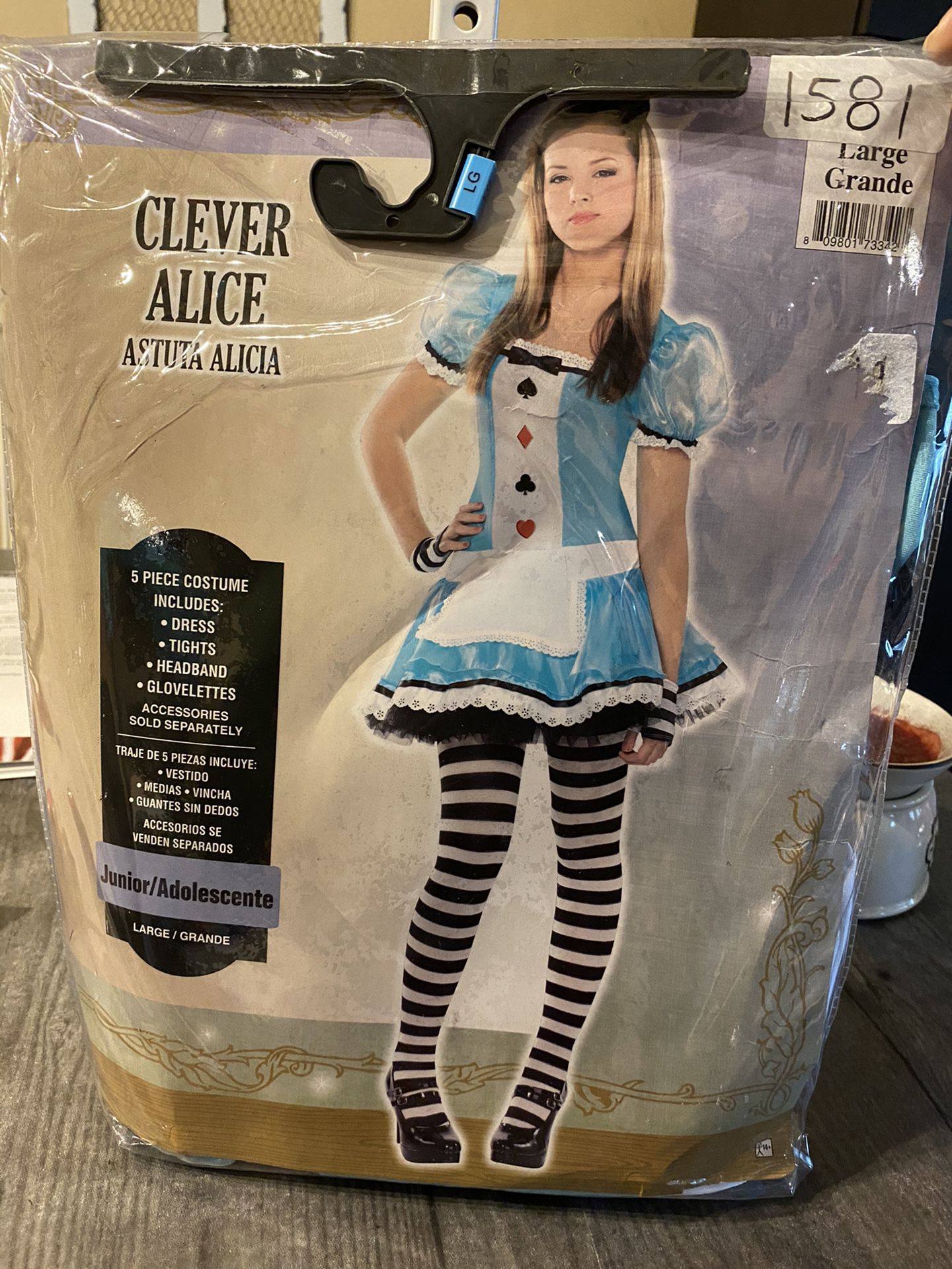 Alice junior costume 11-13