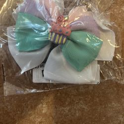 Colorful Cupcake Bow