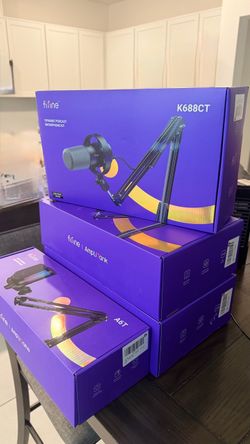 Podcast streaming microphone