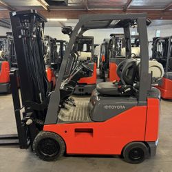 2021 Toyota 8FGCU15 Forklift 1,459 Hours!!