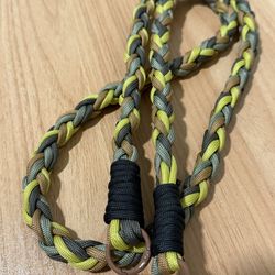 🐾 Custom Handmade Braided Paracord Pet Leashes – Strong & Stylish!