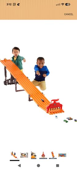 Hot wheels set and Super Mario race track
