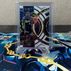 De’aaron Fox 2024 White Sparkle Premier Level