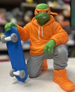 3D Illusionz Michelangelo Display Figurine (Teenage Mutant Ninja Turtles)