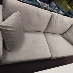 New Gray Cozy Couch 