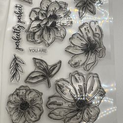 Perfectly Perfect Floral Stamp