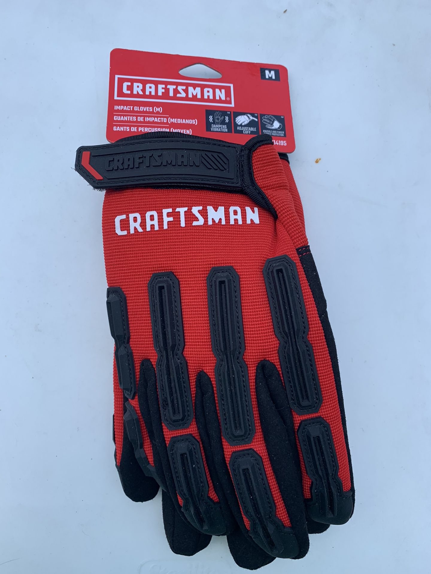 Craftsman Impact Work Gloves M
