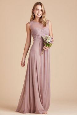 Mauve Dress Pink Bridesmaid
