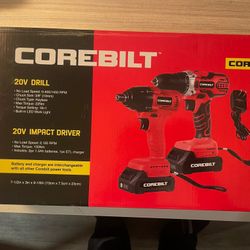 20V Drill & Impact Driver Set – 2 Batteries