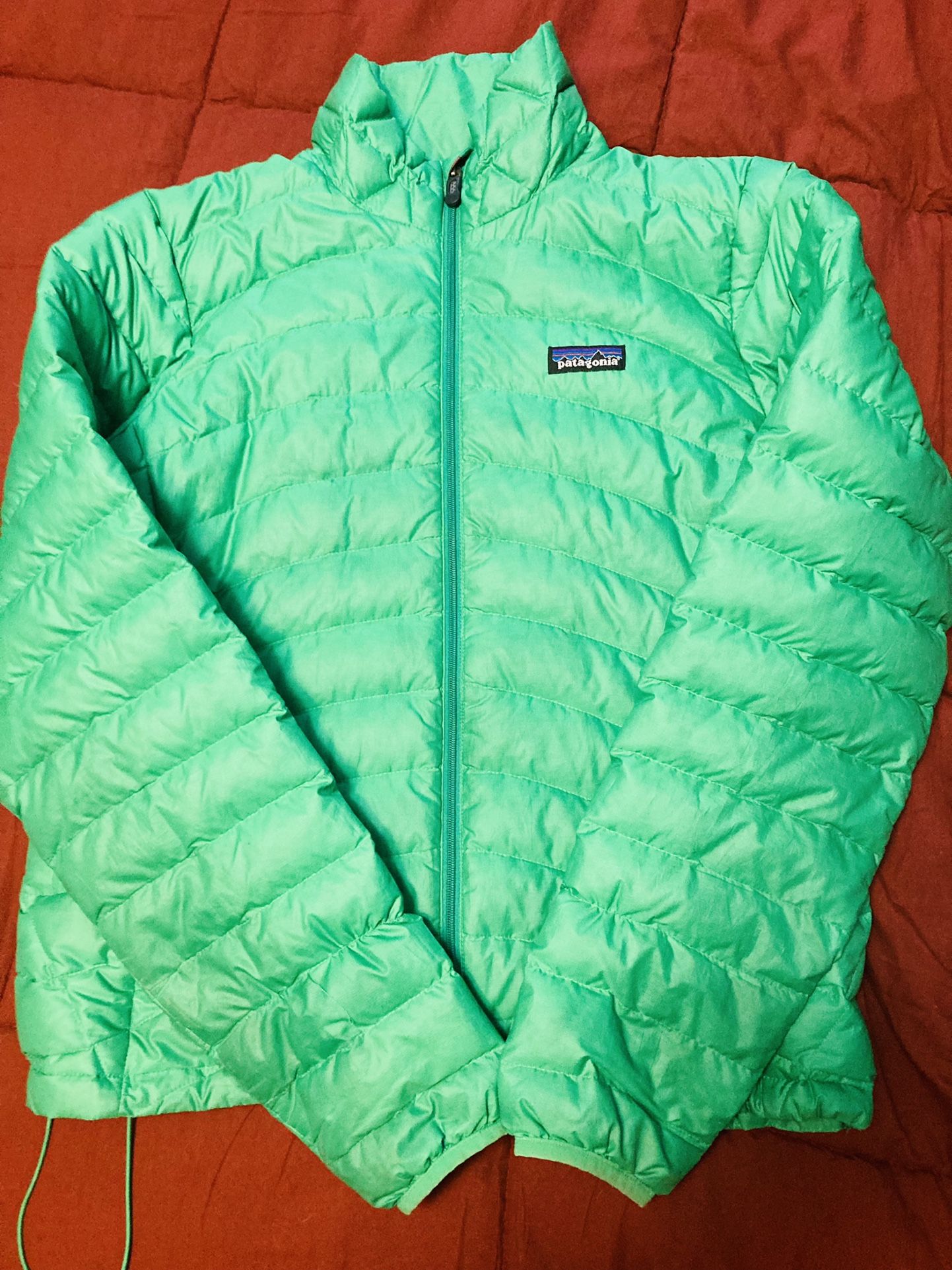 Green Patagonia Down Jacket Size M