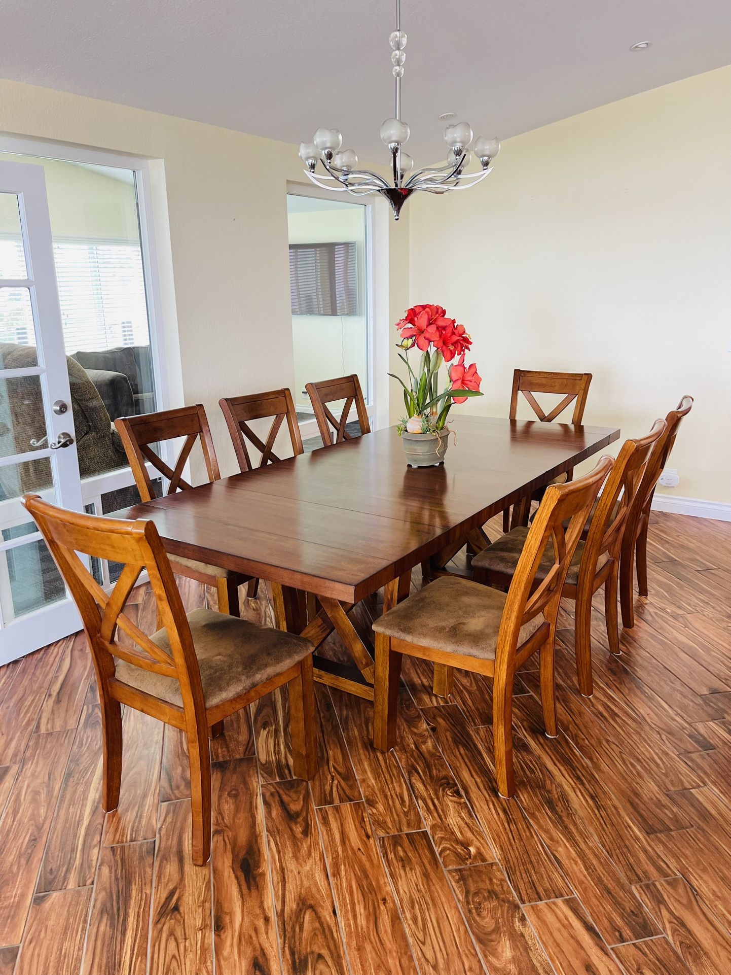 Dining Table 8 Person Dining Table & Chairs . Dining Table For 6 Or 8