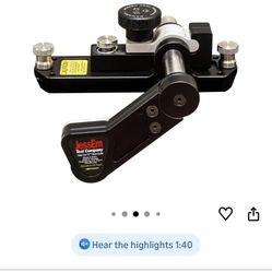 JessEm 04301 Clear-Cut TS Stock Guides - Precision Table Saw Stock Control with Roller Bearings for Safer, Cleaner, and Accurate Cuts