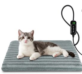 Pet Heating Pad, Waterproof Heated Cat/Dog  Bed