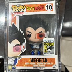 Funko Pop! Dragon Ball Z Vegeta Metallic #10 SDCC 2015 Exclusive