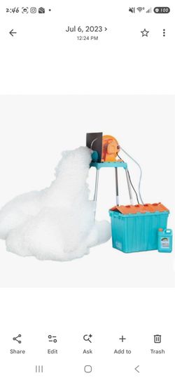 Electric Foam Machine Bubble Blower Party Kit