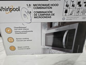 Whirlpool 1.9 Cu. Ft. Over-the-Range Microwave with Sensor Cooking - Stainless Steel
