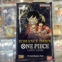 One Piece TCG OP-01 Romance Dawn Pack