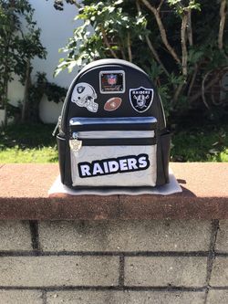 Buy NFL Las Vegas Raiders Patches Mini Backpack at Loungefly.