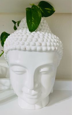 Ceramic Buddha $15