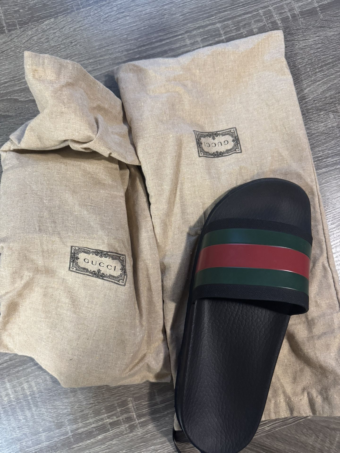 Gucci Slides Worn Twice 