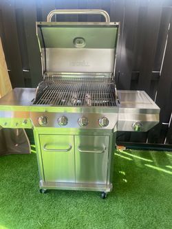 Grill, en asero  inoxidable