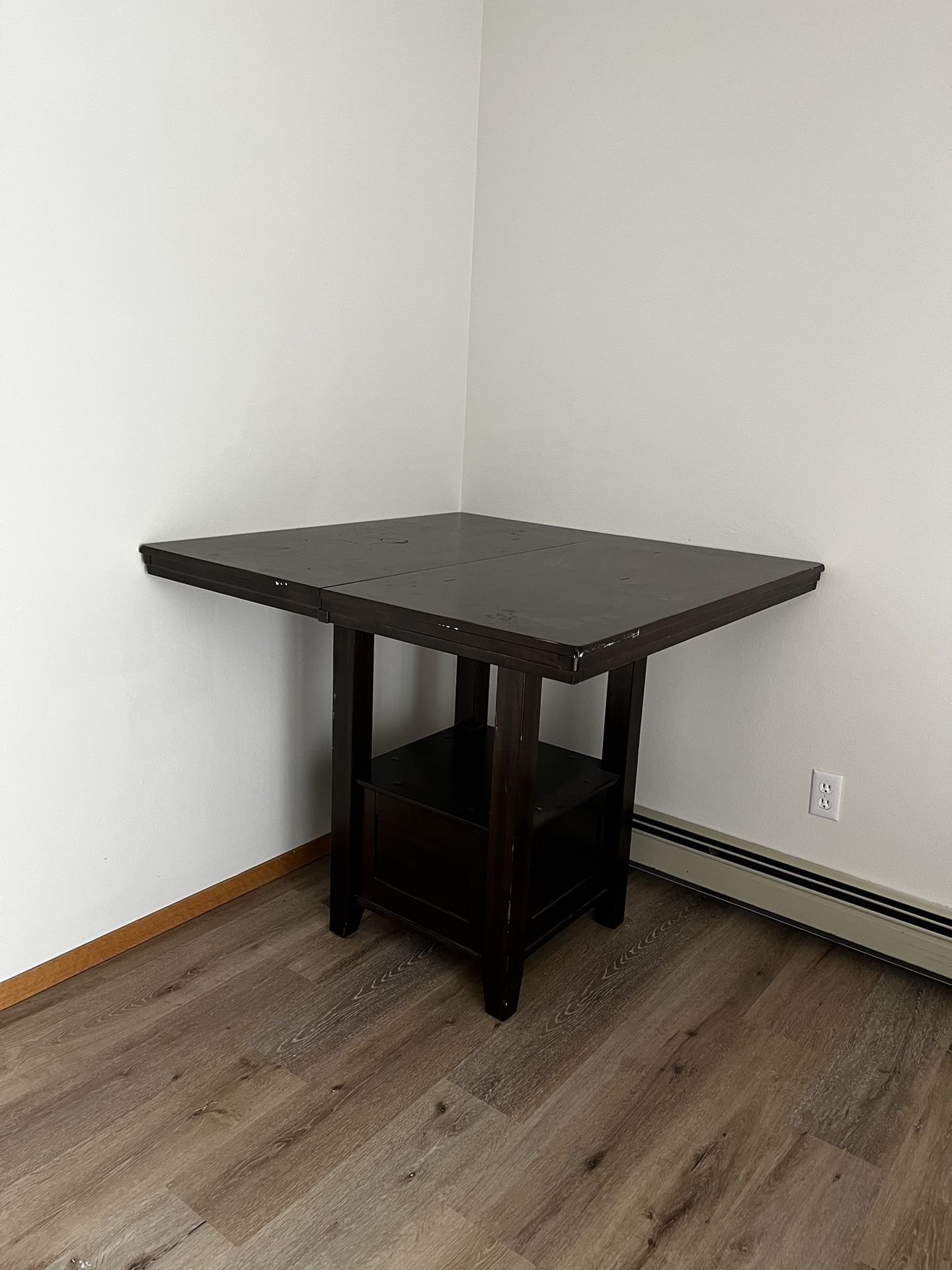 Wood Dining Table Extendable