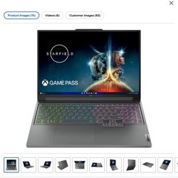 GAMING LAPTOP lenovo Legion Slim 5 16" Ryzen 5 7640 HS 8gb GPU 