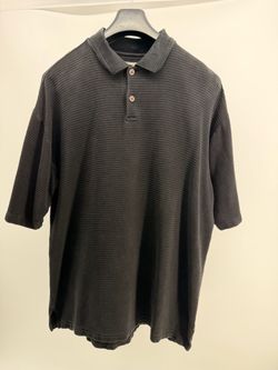 Tommy Bahamas Men’s black Polo Large
