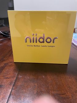 Niidor Product in Yellow Box