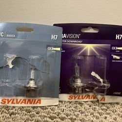 H7 Sylvania Headlight Bulbs