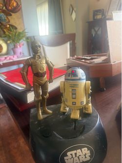 Vintage Star Wars bank  1995 works!!