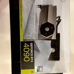 MSI Suprim Liquid X Geforce RTX 4090 GPU 