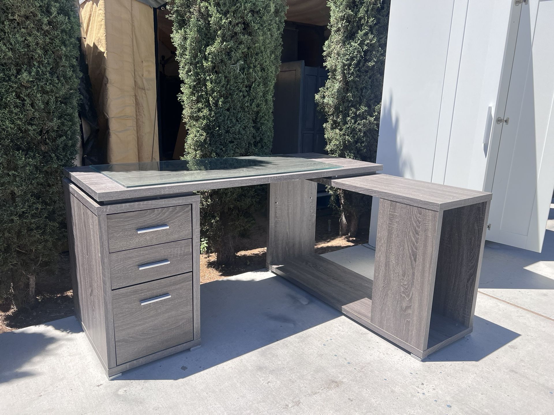Gray Office Desk!