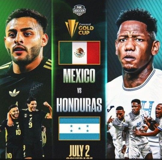 Concacaf Gold Cup Semi Final : Mexico V Honduras