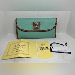 Dooney & Bourke Continental Clutch - Aqua